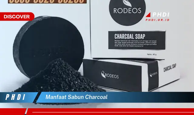 manfaat sabun charcoal