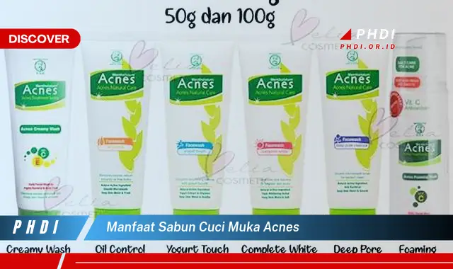 manfaat sabun cuci muka acnes