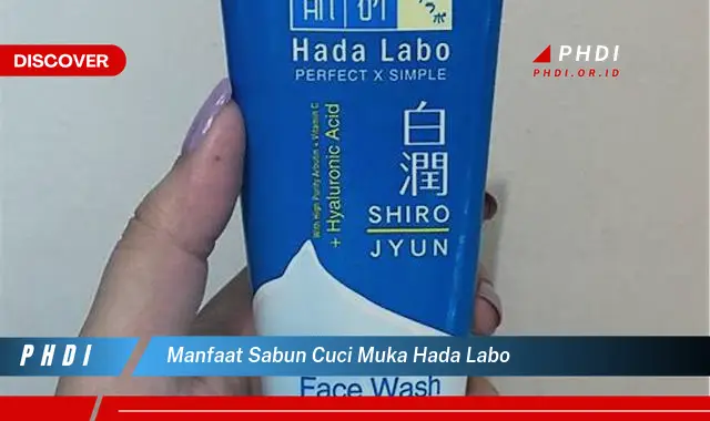 manfaat sabun cuci muka hada labo