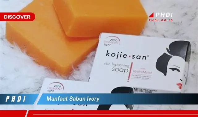 manfaat sabun ivory