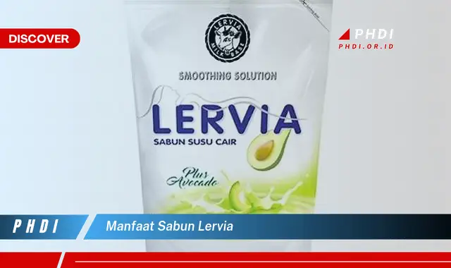 manfaat sabun lervia