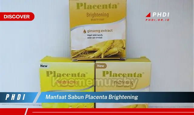 manfaat sabun placenta brightening