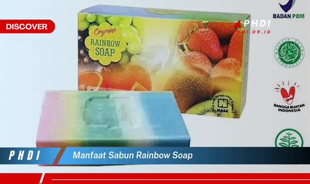 manfaat sabun rainbow soap