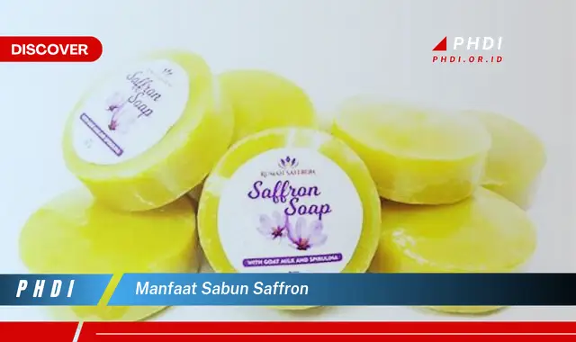 manfaat sabun saffron