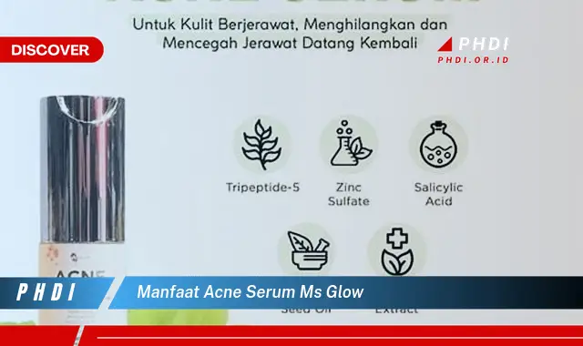 manfaat acne serum ms glow