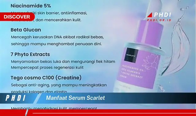 manfaat serum scarlet