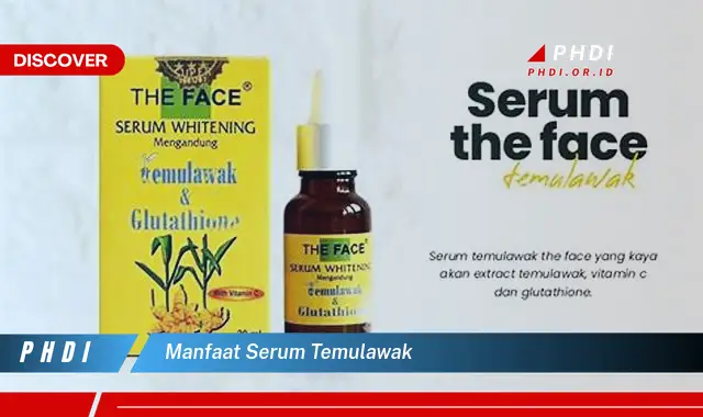 manfaat serum temulawak