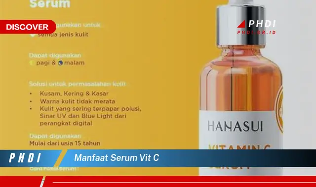 manfaat serum vit c