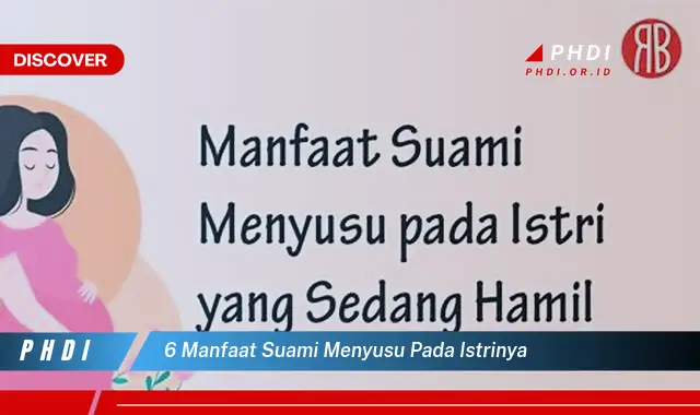 6 manfaat suami menyusu pada istrinya