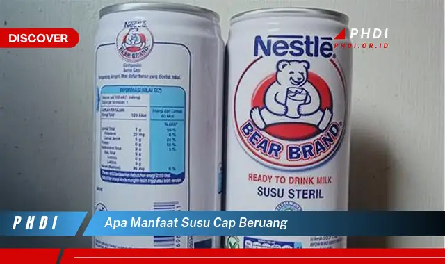 apa manfaat susu cap beruang