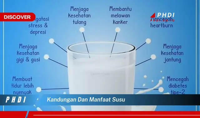 kandungan dan manfaat susu