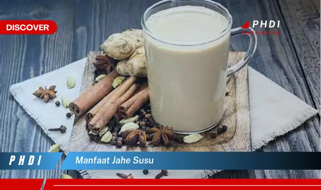 manfaat jahe susu