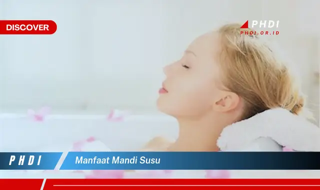 manfaat mandi susu