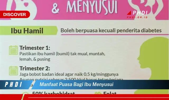 manfaat puasa bagi ibu menyusui