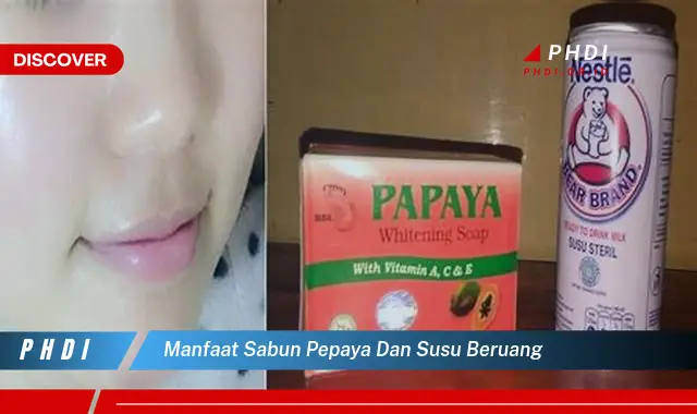 manfaat sabun pepaya dan susu beruang