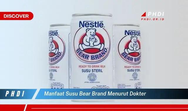 manfaat susu bear brand menurut dokter