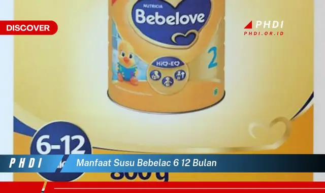 manfaat susu bebelac 6 12 bulan