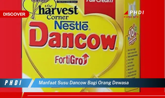 manfaat susu dancow bagi orang dewasa