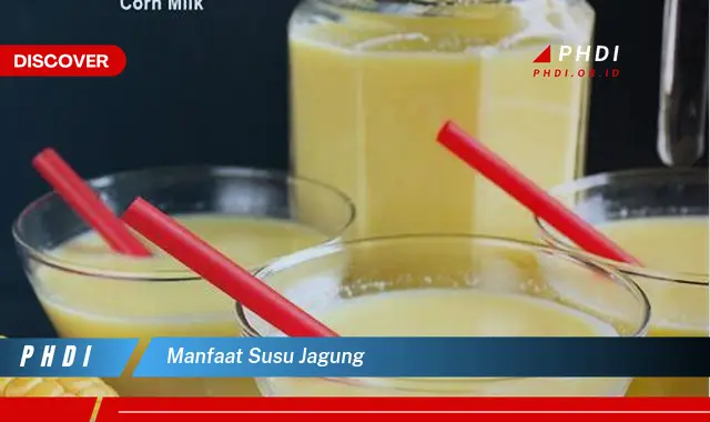 manfaat susu jagung