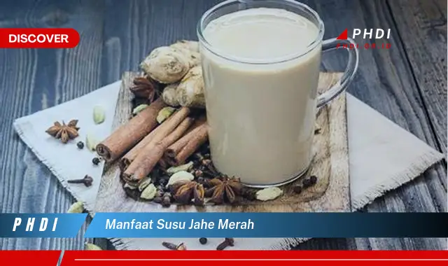 manfaat susu jahe merah