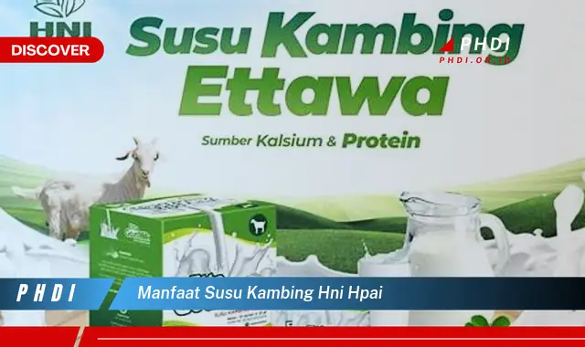 manfaat susu kambing hni hpai