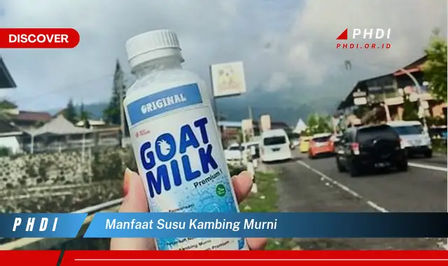 manfaat susu kambing murni