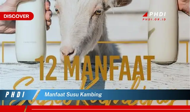 manfaat susu kambing