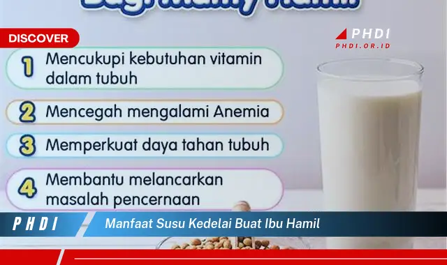 manfaat susu kedelai buat ibu hamil