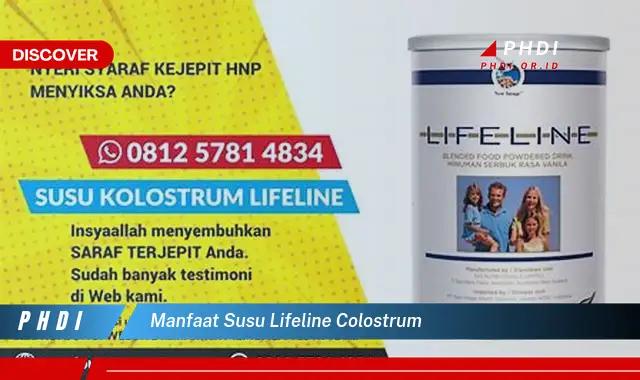 manfaat susu lifeline colostrum