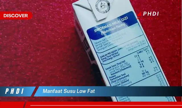 manfaat susu low fat