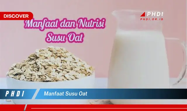 manfaat susu oat