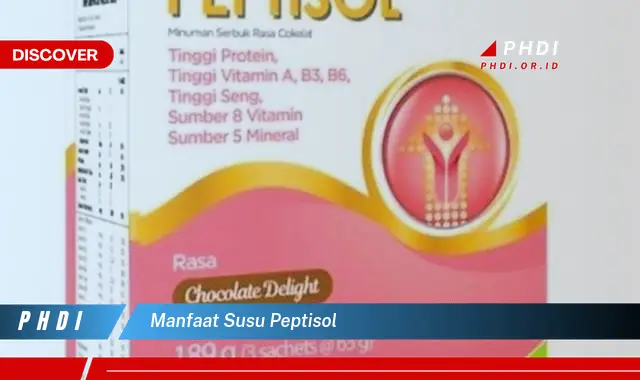 manfaat susu peptisol