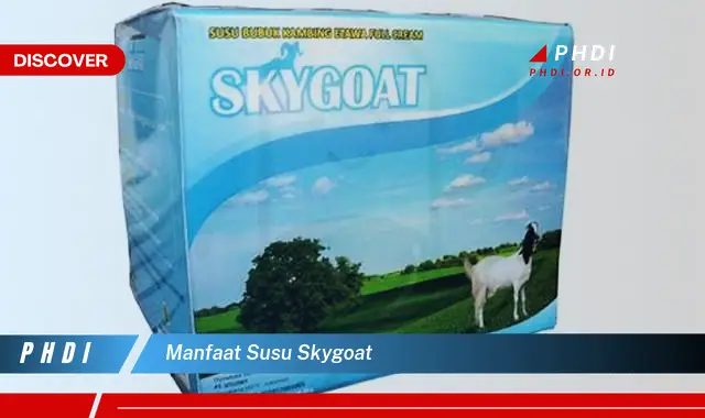 manfaat susu skygoat