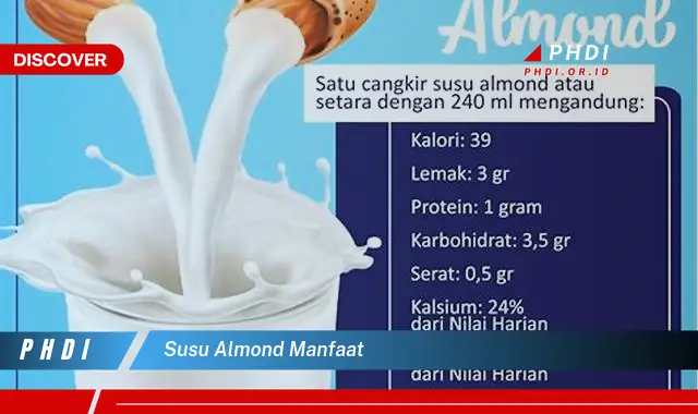 susu almond manfaat