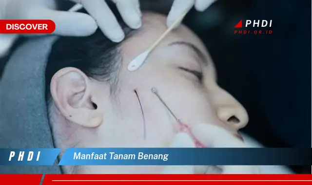 manfaat tanam benang