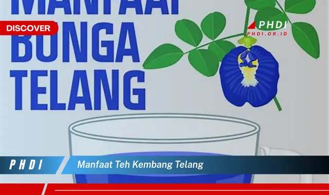 manfaat teh kembang telang