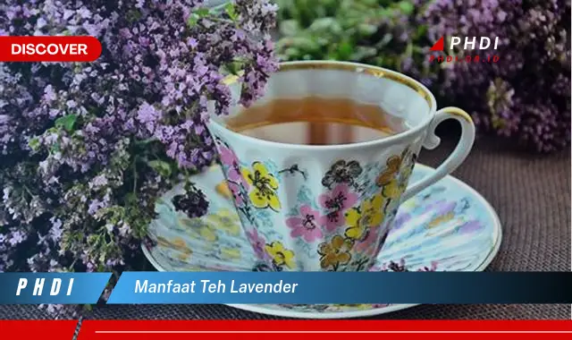 manfaat teh lavender