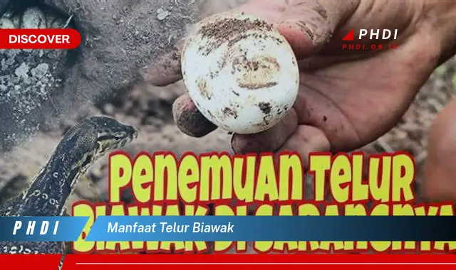 manfaat telur biawak