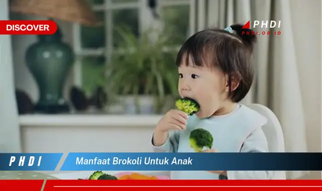 manfaat brokoli untuk anak