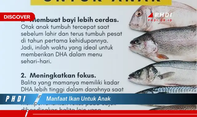 manfaat ikan untuk anak