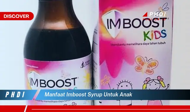 manfaat imboost syrup untuk anak