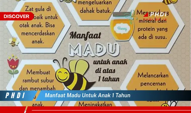 manfaat madu untuk anak 1 tahun