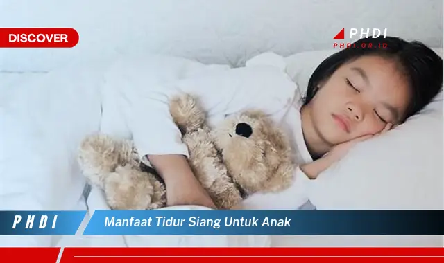 manfaat tidur siang untuk anak