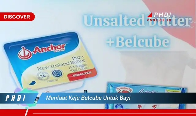 manfaat keju belcube untuk bayi