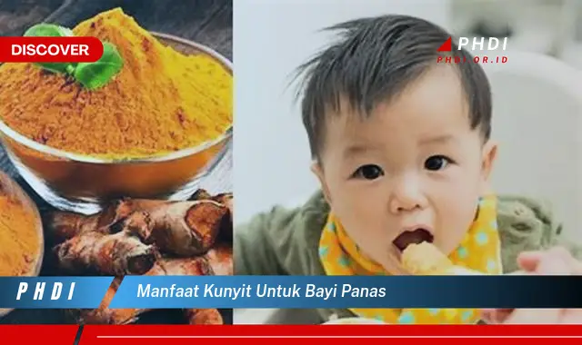 manfaat kunyit untuk bayi panas