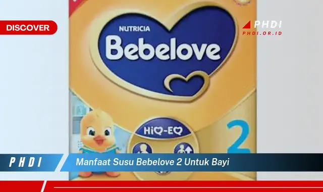 manfaat susu bebelove 2 untuk bayi