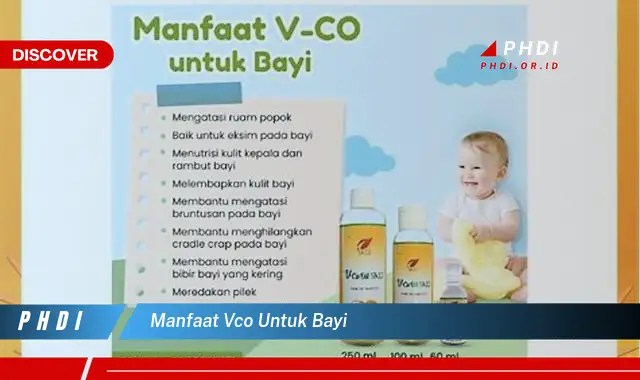 manfaat vco untuk bayi