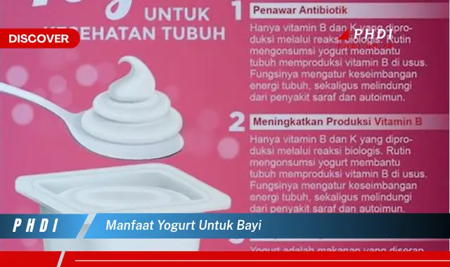 manfaat yogurt untuk bayi