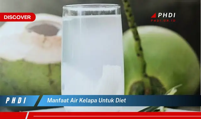 manfaat air kelapa untuk diet