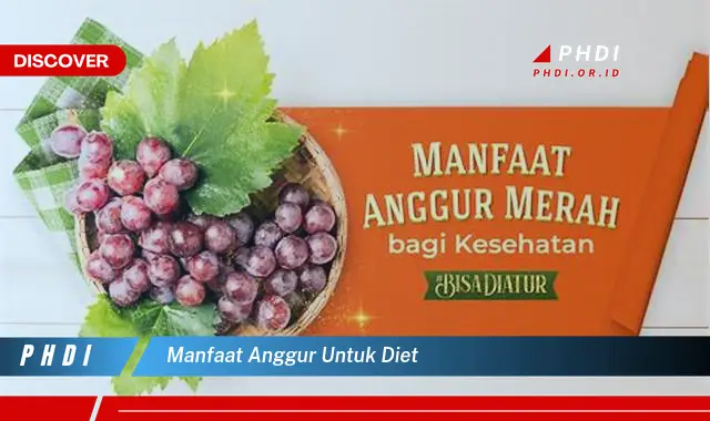 manfaat anggur untuk diet